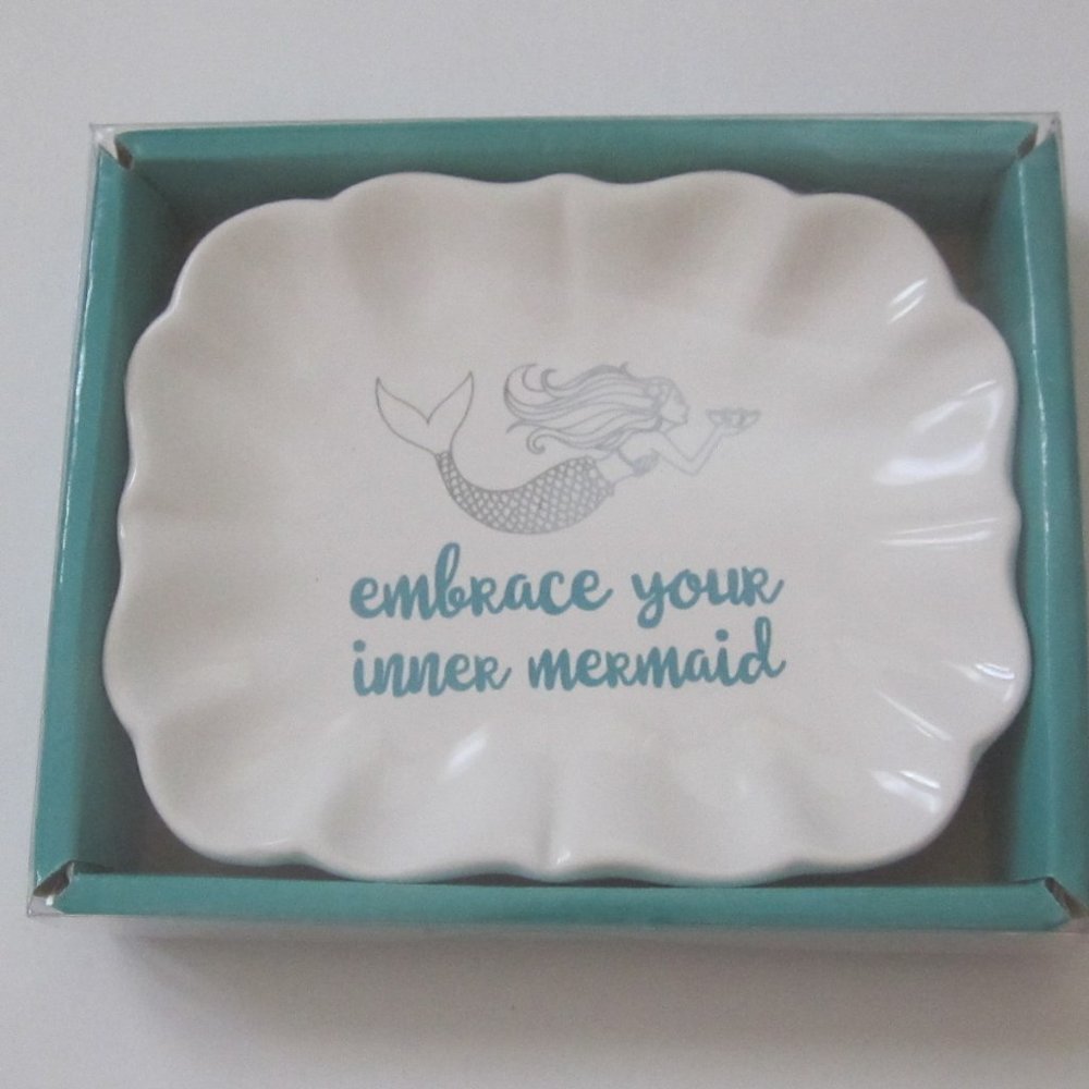 Embrace  your  inner  Mermaid  trinket  dish